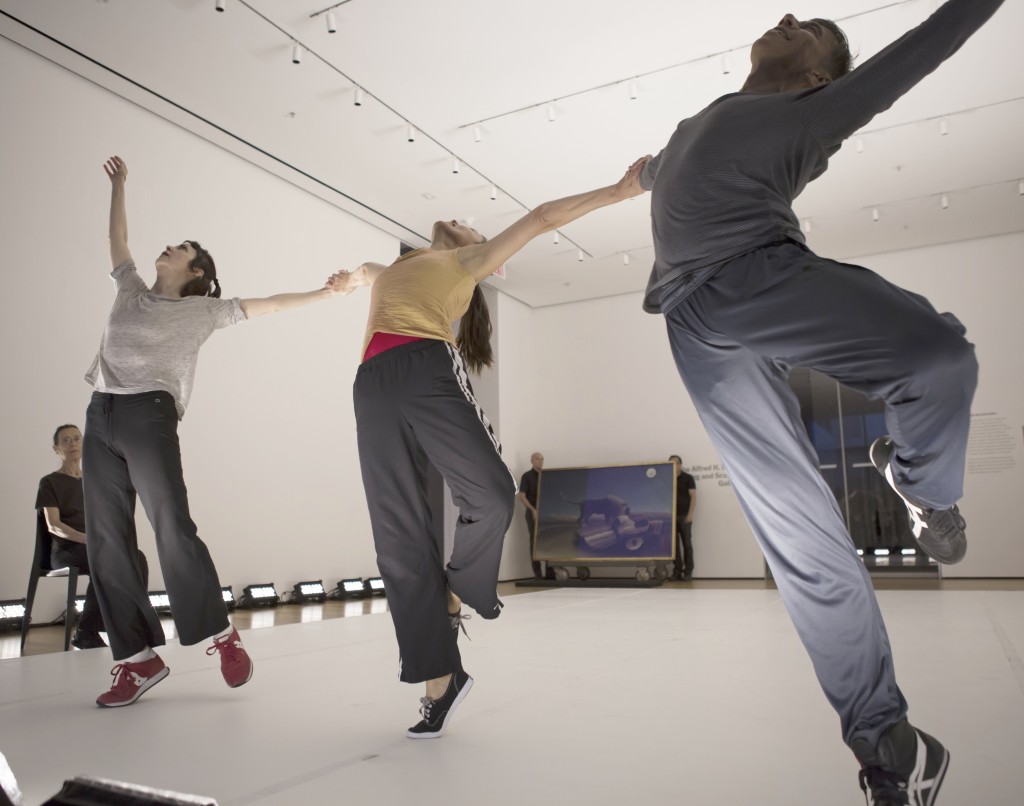 From left: Yvonne Rainer, Pat Catterson, Patricia Hoffbauer, and David Thomson in Dust, photo © Julieta Cervantes