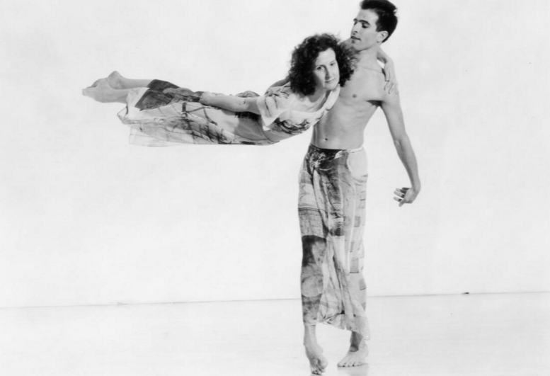 Trisha Brown and Stephen Petronio in Set and Reset, © estate of Jack Mitchell