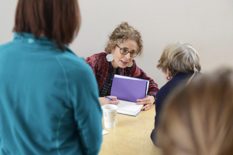 Book signing at University of Minnesota, Sept 2017, photo Ellen Schmidt