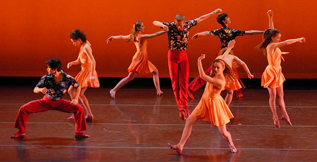 Juilliard students in Deuce Coupe, 2007