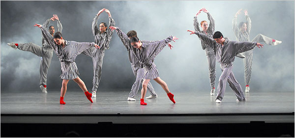 ABT dancers in Push Comes to Shove, photo by Nan Melville